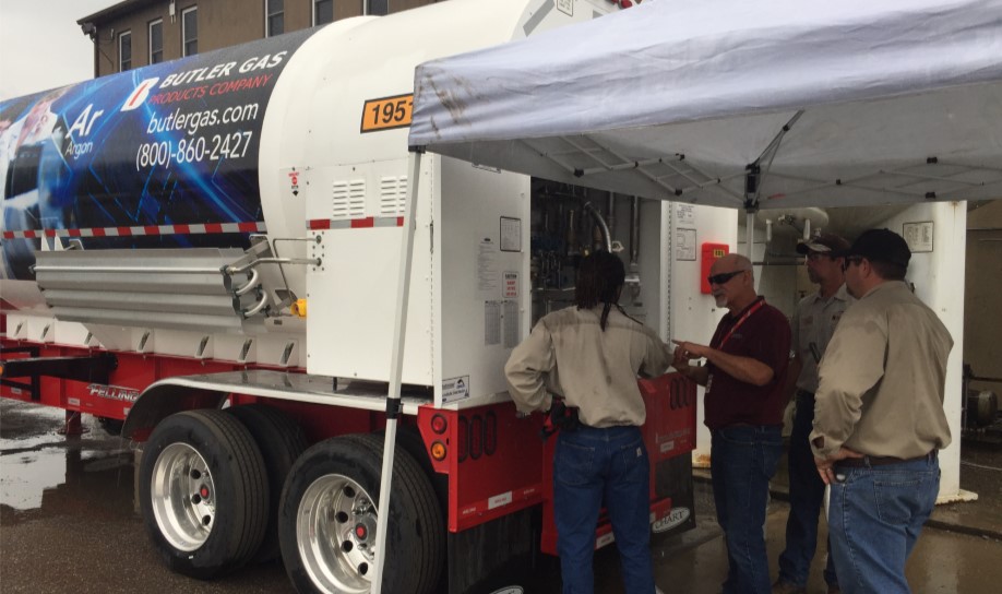 Butler Gas Argon Trailer Training